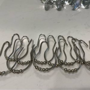 Silver World Market Shower Curtain Hooks